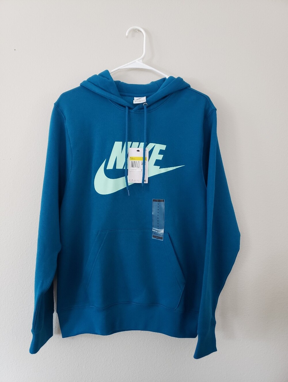 Men's Nike Teal Blue Pullover Hoodie
